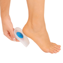 Calcanheira de siligel com ponto azul