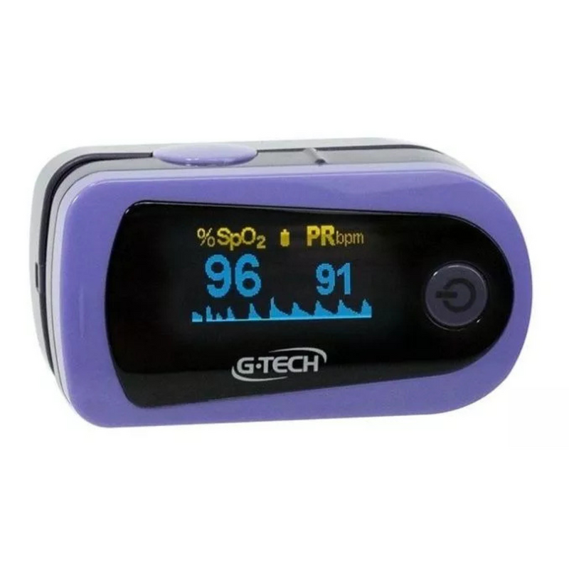 Oxímetro Digital Portátil De Dedo OLED G-Tech