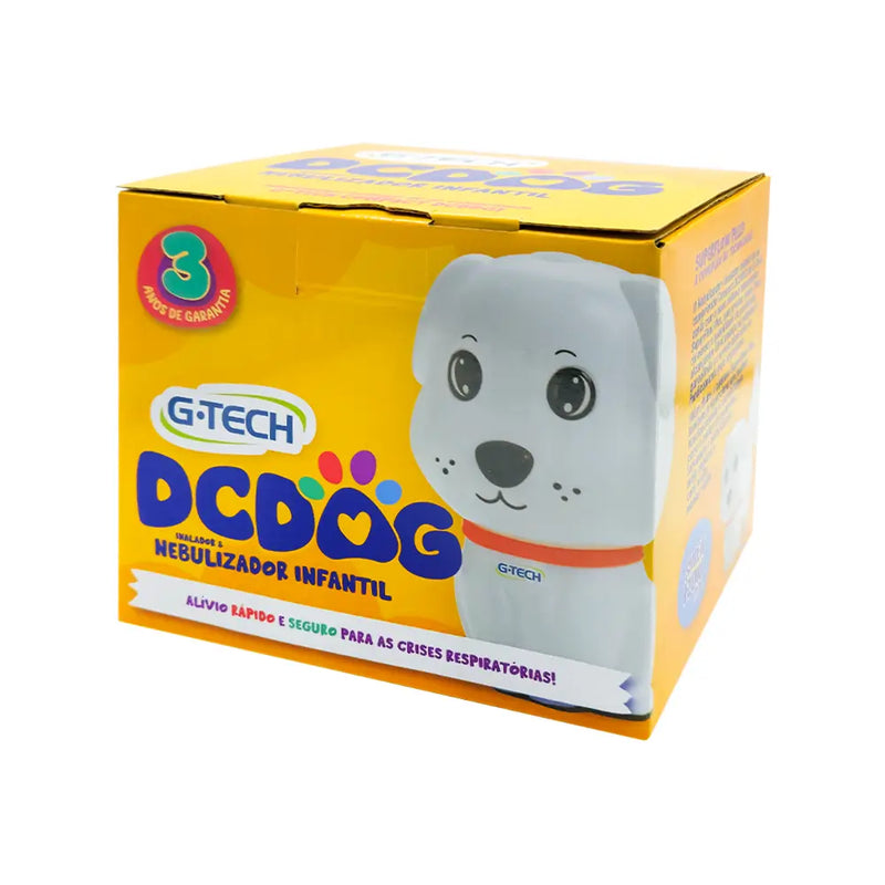 Nebulizador e Inalador de Ar Comprimido G-Tech Compact DCDOG1